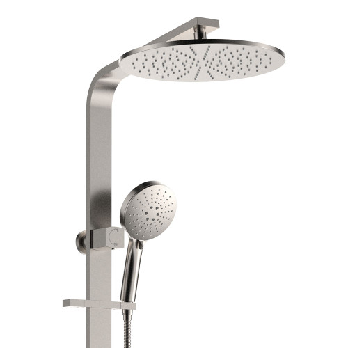 Empire Slim Deluxe Twin Shower Brushed Nickel [307775]
