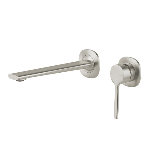 Vask SwitchMix Wall Basin or Bath Mixer Set Brushed Nickel [306745]
