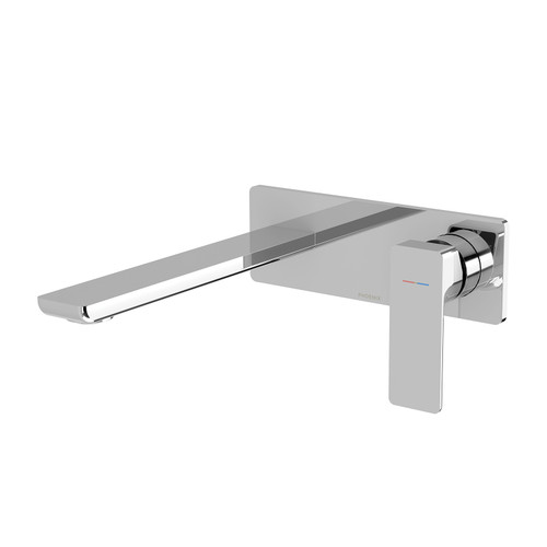Gloss MKII SwitchMix Wall Basin or Bath Mixer Set 200mm Fit-Off Kit 6 Star Chrome [305286]