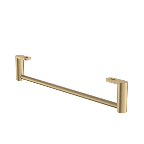 Liano II Hand Wall Basin Integrated Towel Rail Brushed Brass [310691]