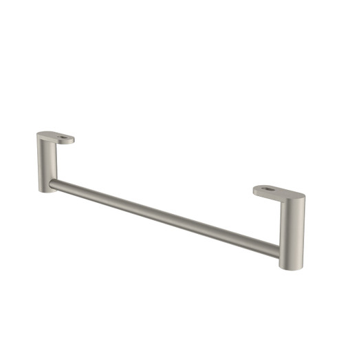 Liano II Hand Wall Basin Integrated Towel Rail Brushed Nickel [310688]