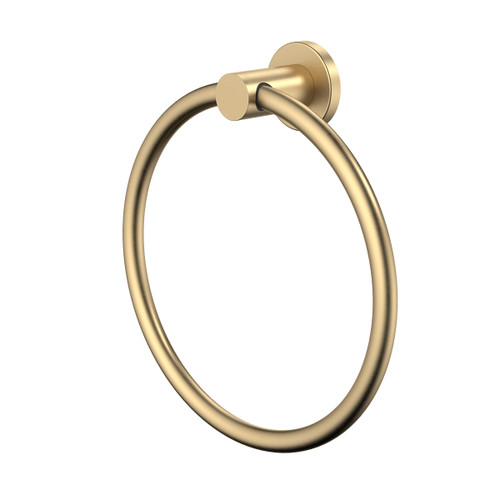 Liano II Towel Ring Brushed Brass [310673]