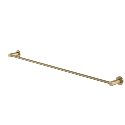 Liano II Single Towel Rail 840mm Brushed Brass [310663]