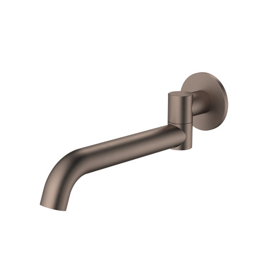 Liano II Bath Swivel Outlet Round 220mm Brushed Bronze [310681]