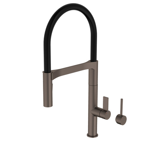 Liano II Pull-Down Sink Mixer with Dual Spray Brushed Bronze Lead Free [310680]