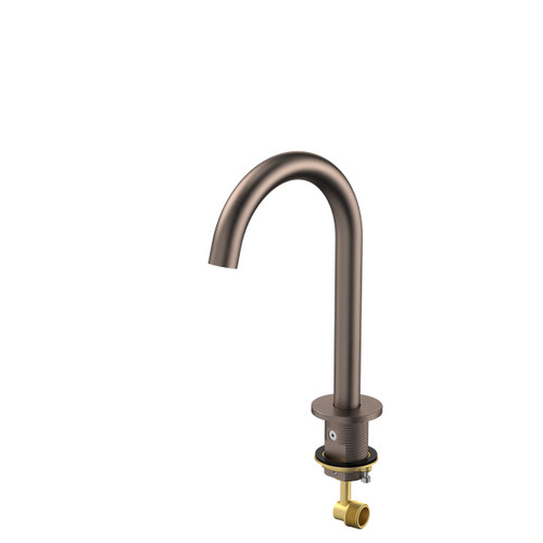 Liano II Hob Swivel Outlet 160mm - Brushed Bronze - Lead Free [310627]