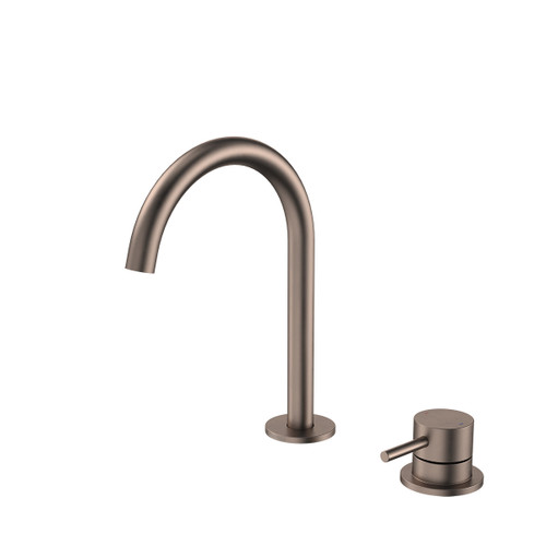 Liano II Hob Basin Mixer Set 160mm Brushed Bronze Lead Free [310625]