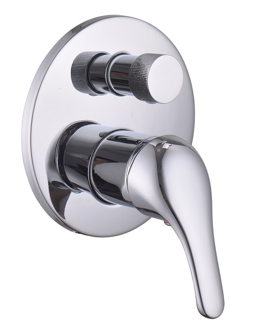 Banjo BC Wall Mixer with Diverter Chrome [203146]