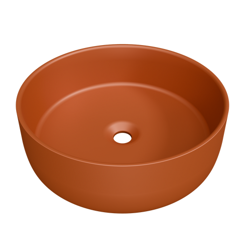Allure Above Counter Basin 360mm Terracotta Matte [305378]