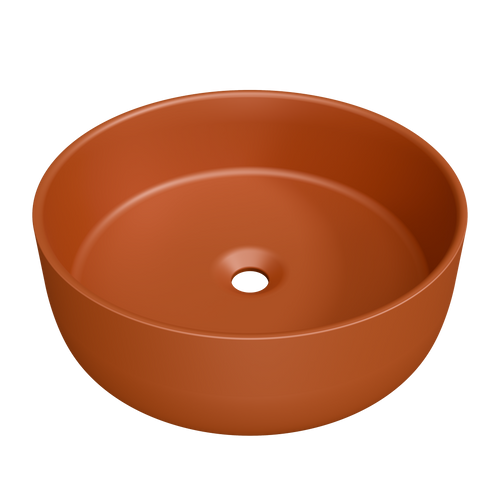 Allure Above Counter Basin 360mm Terracotta Matte [305378]