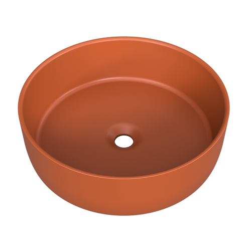 Allure Above Counter Basin 360mm Terracotta Matt [305378]