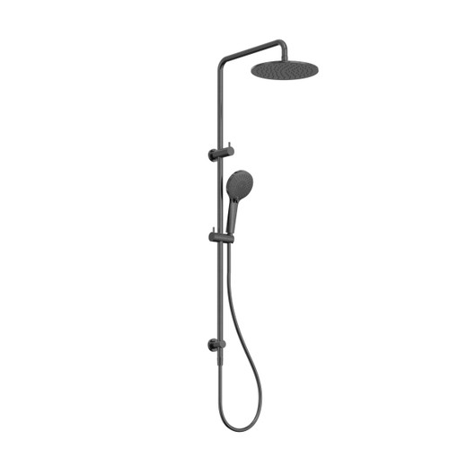 Round Twin Shower Gunmetal [305698]