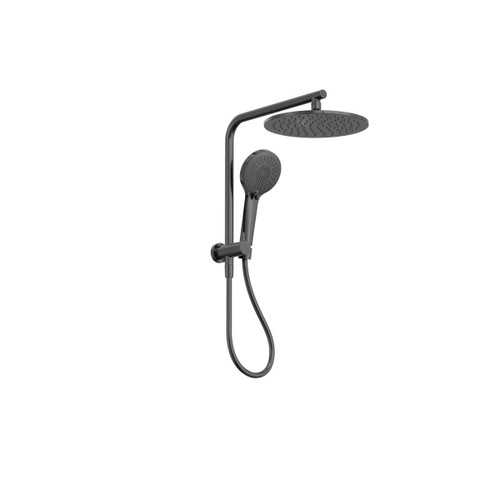 Mecca 2-in-1 Twin Shower Gunmetal [305685]