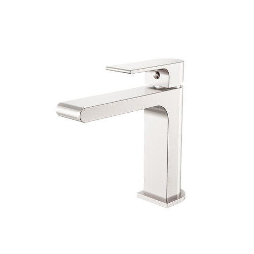Bianca Basin Mixer Straight Spout Brushed Nickel [305793]