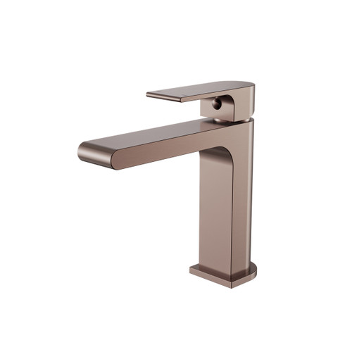 Bianca Basin Mixer Straight Spout Brushed Bronze [305659]