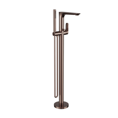 Bianca Freestanding Bath Mixer with Hand Shower Brushed Bronze [305764]