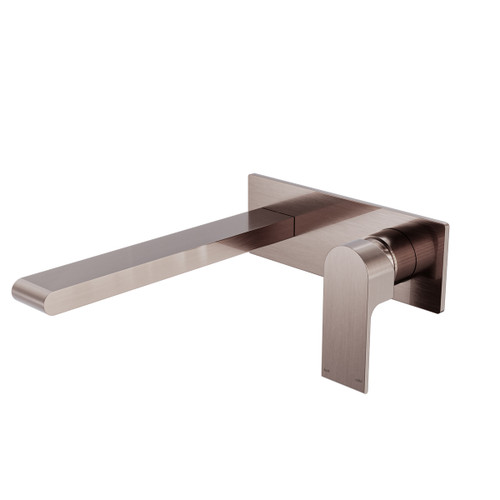 Bianca Wall Basin or Bath Mixer 230mm Brushed Bronze [305753]