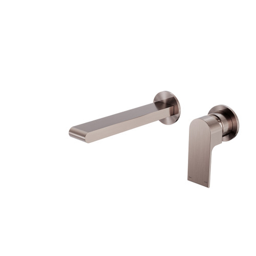 Bianca Wall Basin or Bath Mixer Separate Back Plate 187mm Brushed Bronze [305759]