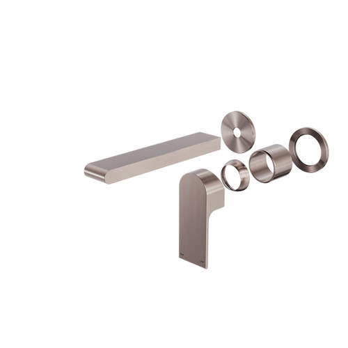 Bianca Wall Basin or Bath Mixer Separate Back Plate 187mm Trim Kit Brushed Bronze [305765]