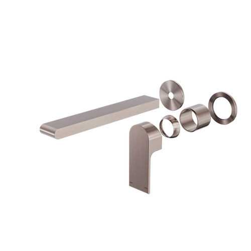 Bianca Wall Basin or Bath Mixer Separate Back Plate 230mm Trim Kit Brushed Bronze [305733]