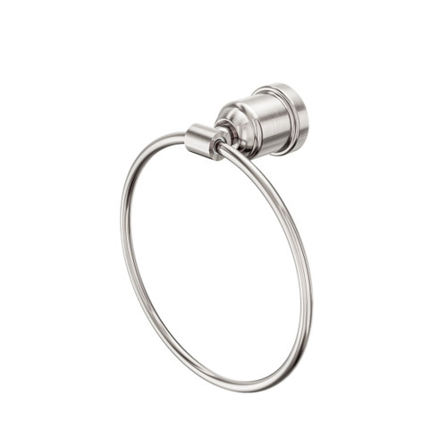 York Towel Ring Brushed Nickel [305797]