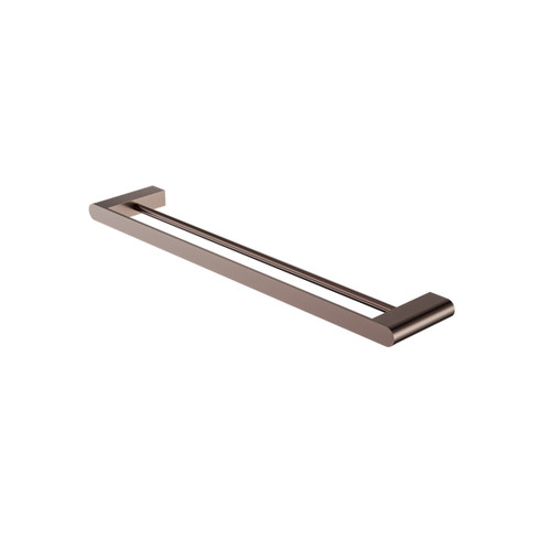 Bianca Double Towel Rail 600mm Brushed Bronze [305672]