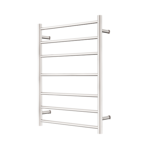 Mecca 240V 7 Bar Heated Towel Ladder Brushed Nickel [307821]