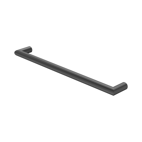 Mecca 240V Single Heated Towel Rail Graphite [307836]