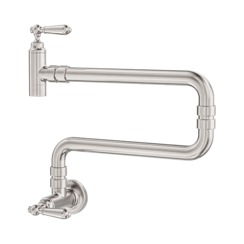 York Wall Mounted Pot Filler Brushed Nickel [307946]