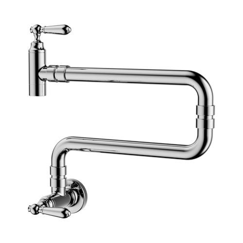 York Wall Mounted Pot Filler Chrome [307954]