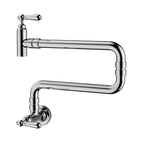 York Wall Mounted Pot Filler Chrome [307954]