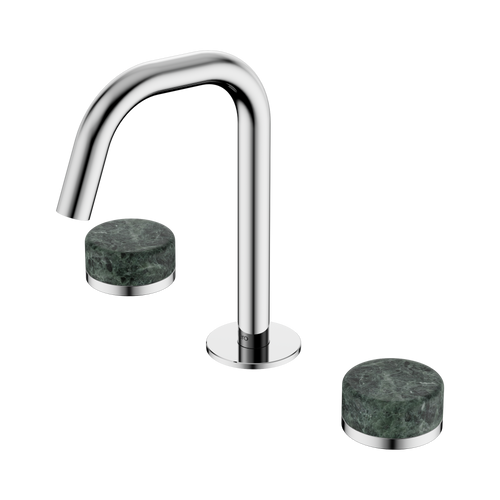Serenity Basin Set Edge Spout with Verde Alpi Handle Chrome [308779]
