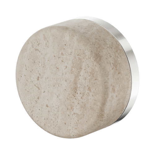 Serenity Progressive Shower Mixer with Rome Travertine Handle Brushed Nickel [308777]