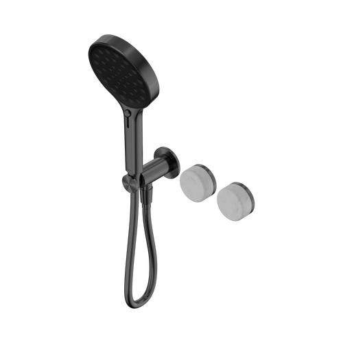 Serenity Progressive Shower System with Carrara Handle and Serenity Hand Shower Gunmetal [308648]