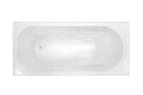Prima Inset Bath 1635mm Acrylic White [055082]