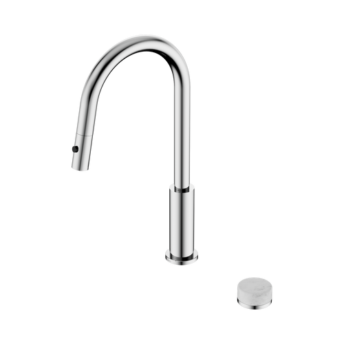 Serenity Progressive Pull-Out kitchen Set with Carrara Handle Chrome [308780]