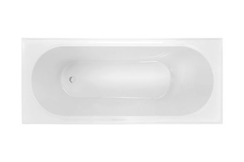 Turin Inset Bath 1665mm Acrylic White [054358]