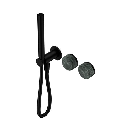 Serenity Progressive Shower System with Verde Alpi Handle and Slim Shower Matte Black [308937]