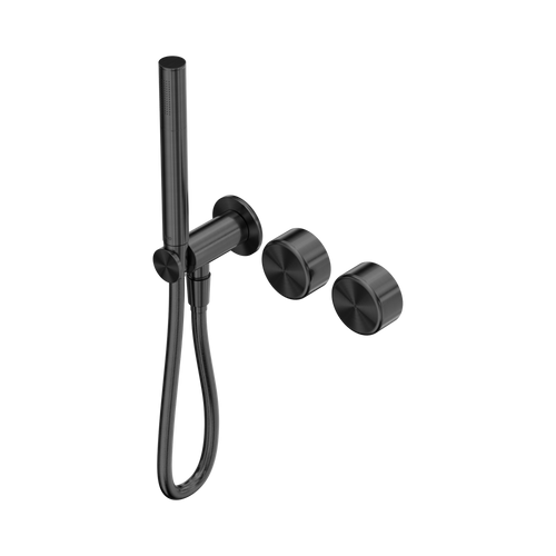 Serenity Progressive Shower System with Metal Handle and Slim Shower Gunmetal [309141]