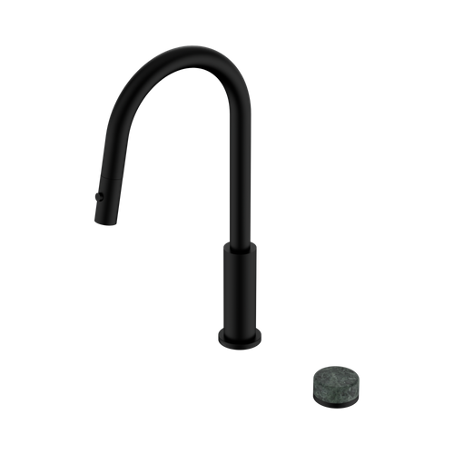 Serenity Progressive Pull-Out kitchen Set with Verde Alpi Handle Matte Black [309188]