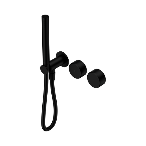 Serenity Progressive Shower System with Metal Handle and Slim Shower Matte Black [309348]
