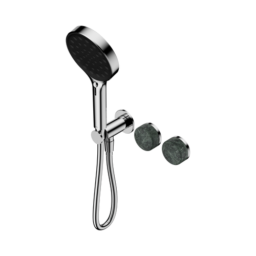 Serenity Progressive Shower System with Verde Alpi Handle and Serenity Hand Shower Chrome [309418]