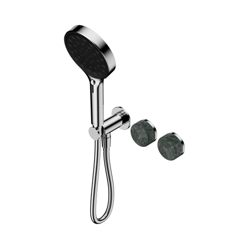 Serenity Progressive Shower System with Verde Alpi Handle and Serenity Hand Shower Chrome [309418]
