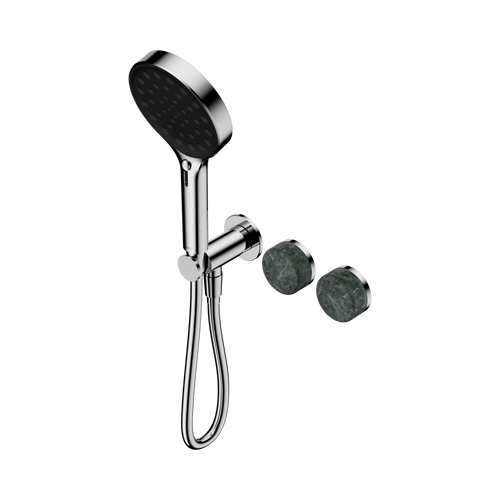 Serenity Progressive Shower System with Verde Alpi Handle and Serenity Hand Shower Chrome [309418]