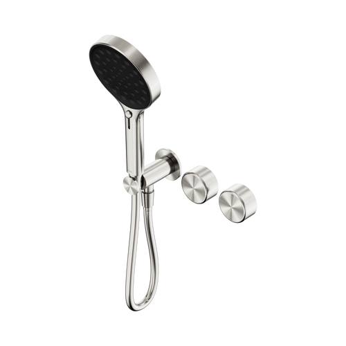 Serenity Progressive Shower System with Metal Handle and Serenity Hand Shower Brushed Nickel [309447]