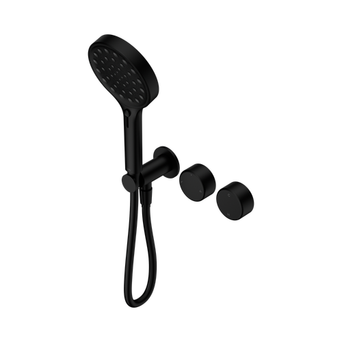 Serenity Progressive Shower System with Metal Handle and Serenity Hand Shower Matte Black [309371]
