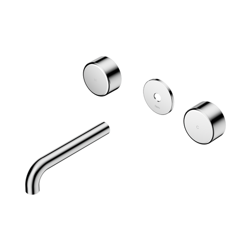 Serenity Wall Basin Set 160mm Spout with Metal Handle Trim Kit Only Chrome [311300]