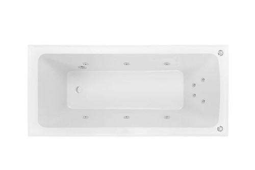 Shenseki Santai Heat Pump 10-Jet Spa Bath 1515mm White [123530]