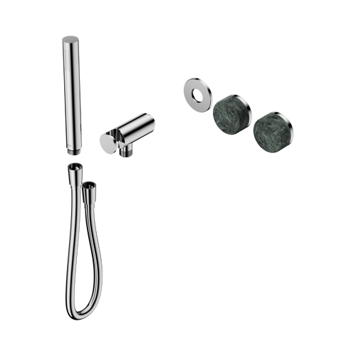 Serenity Progressive Shower System with Verde Alpi Handle and Slim Shower Trim Kit Only Chrome [311231]