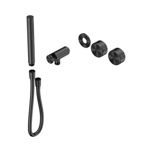 Serenity Progressive Shower System with Metal Handle and Slim Shower Trim Kit Only Gunmetal [311277]